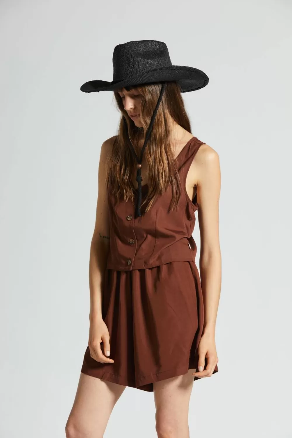 Brixton Austin Straw Cowboy Hat^Women/BOY Straw Hats | Straw Hats