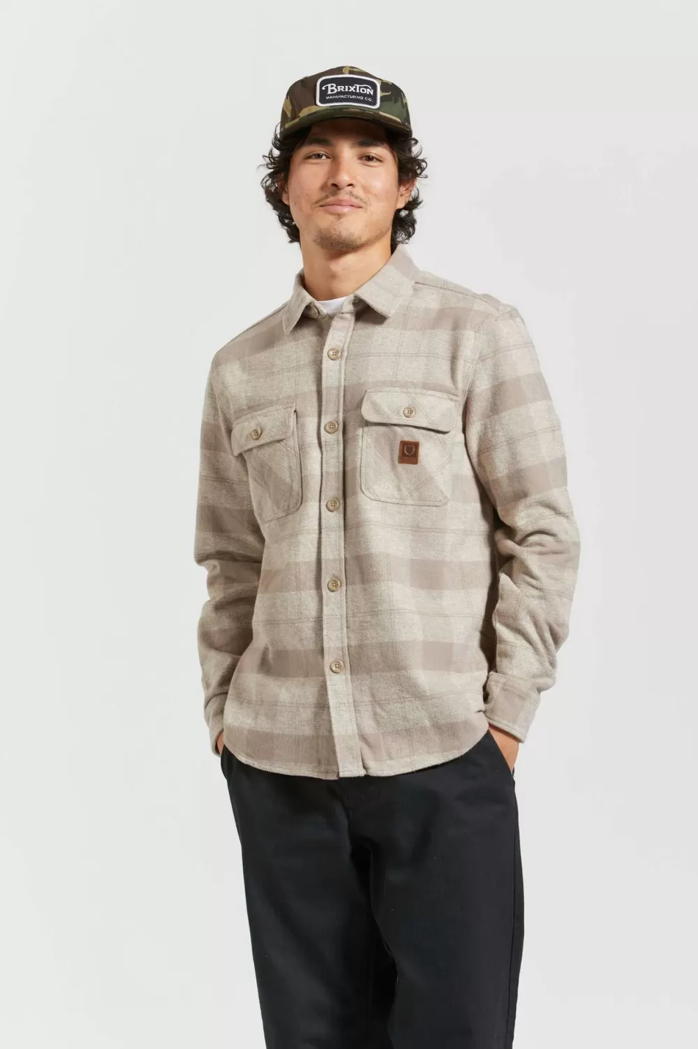 Brixton Bowery Heavyweight L/S Flannel^ Button Ups | Flannels