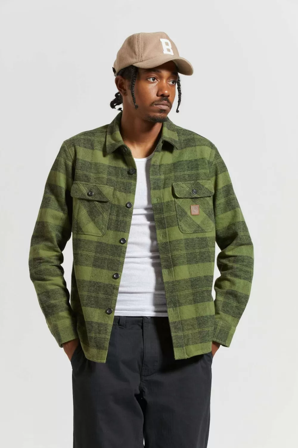 Brixton Bowery Heavyweight L/S Flannel^ Button Ups | Flannels