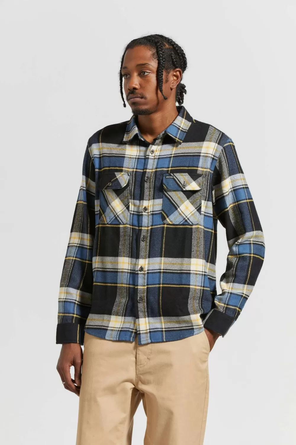 Brixton Bowery L/S Flannel^ Button Ups | Flannels