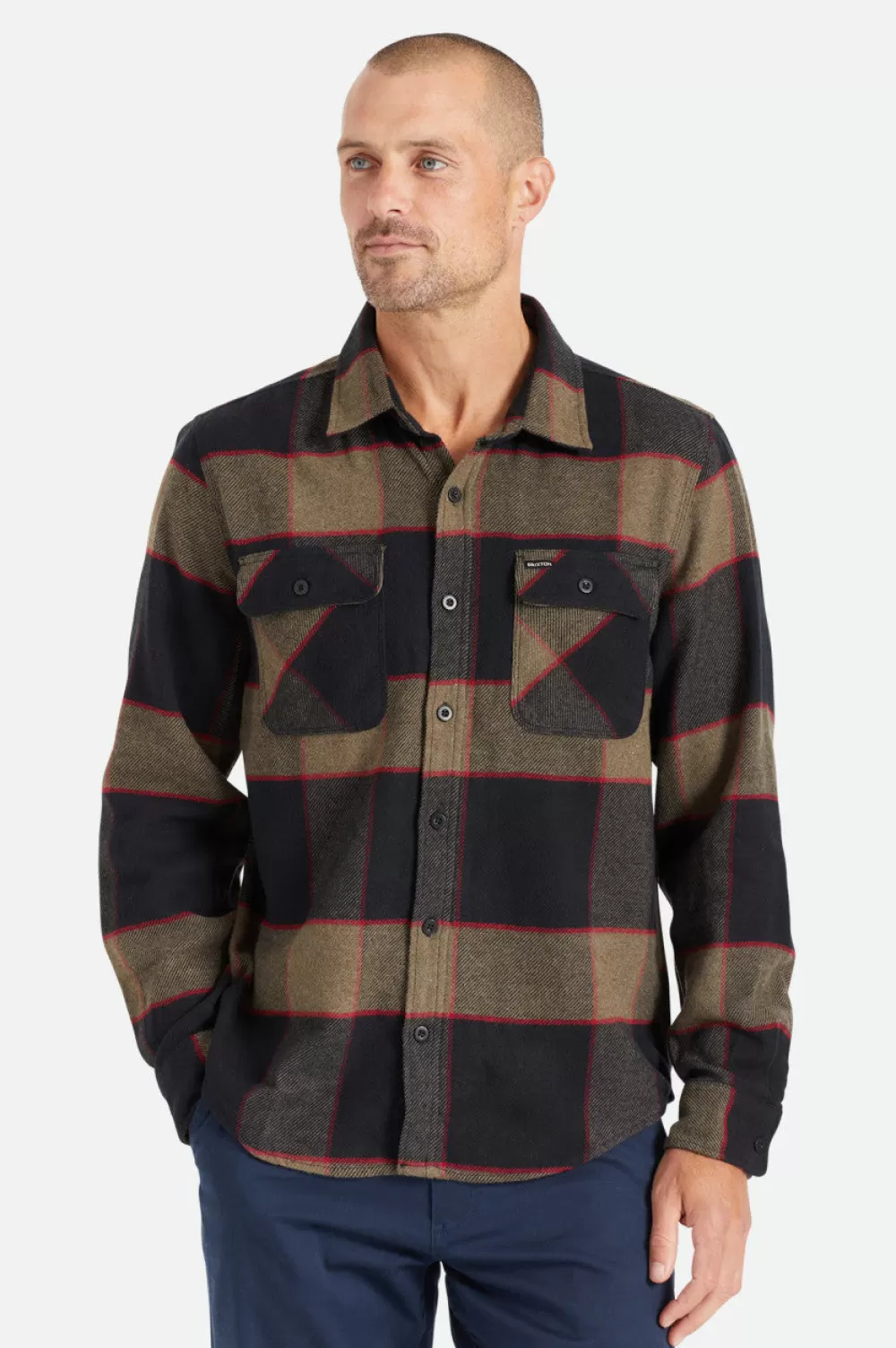 Brixton Bowery L/S Flannel^ Button Ups | Flannels