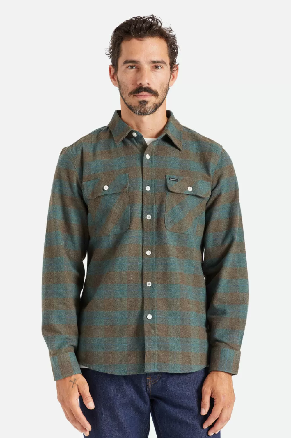 Brixton Bowery L/S Flannel^ Button Ups | Flannels