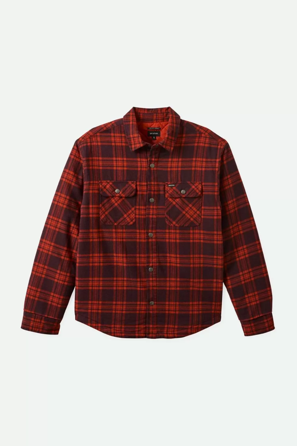 Brixton Bowery Quilted L/S Flannel^ Flannels | Jackets