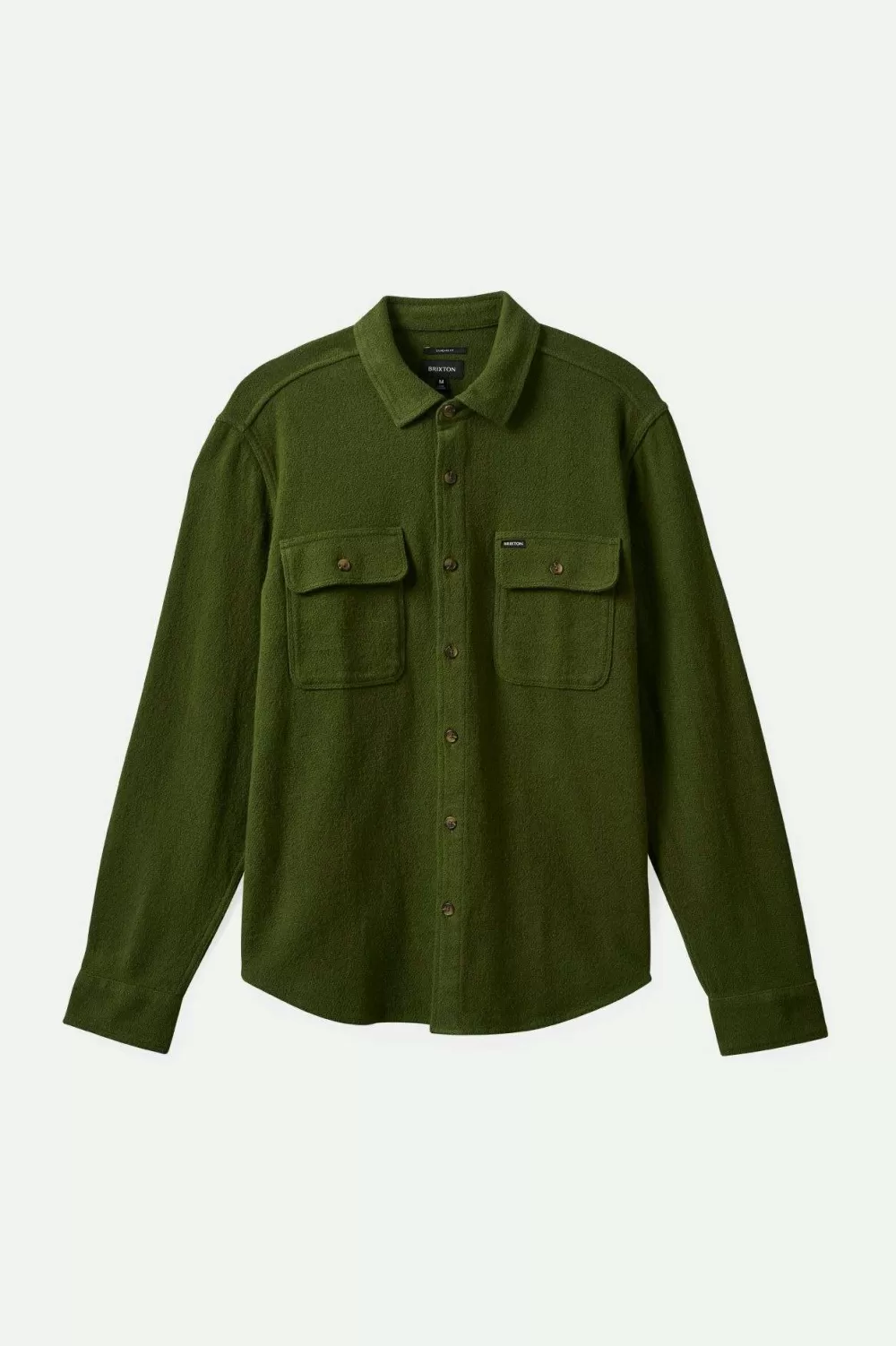 Brixton Bowery Textured Loop Twill L/S Overshirt^ Button Ups | Flannels