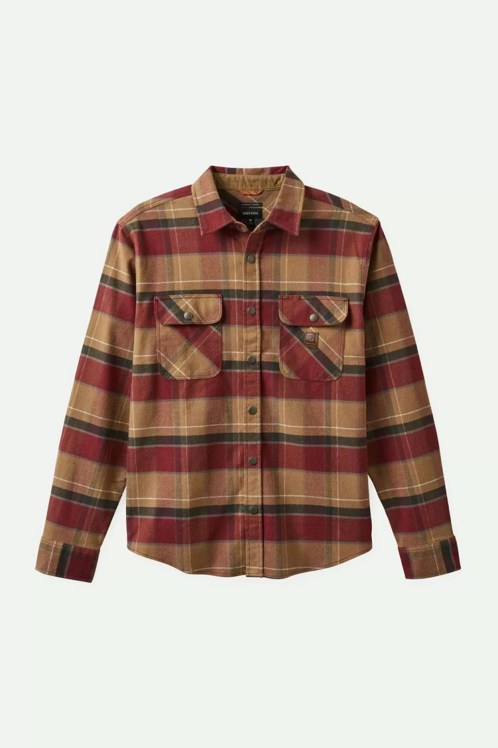 Brixton Builders Bowery Stretch Water Resistant L/S Flannel^ Button Ups | Flannels