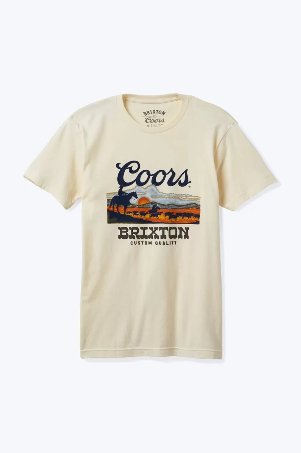 Brixton Coors Sunset S/S Standard Tee^ T-Shirts