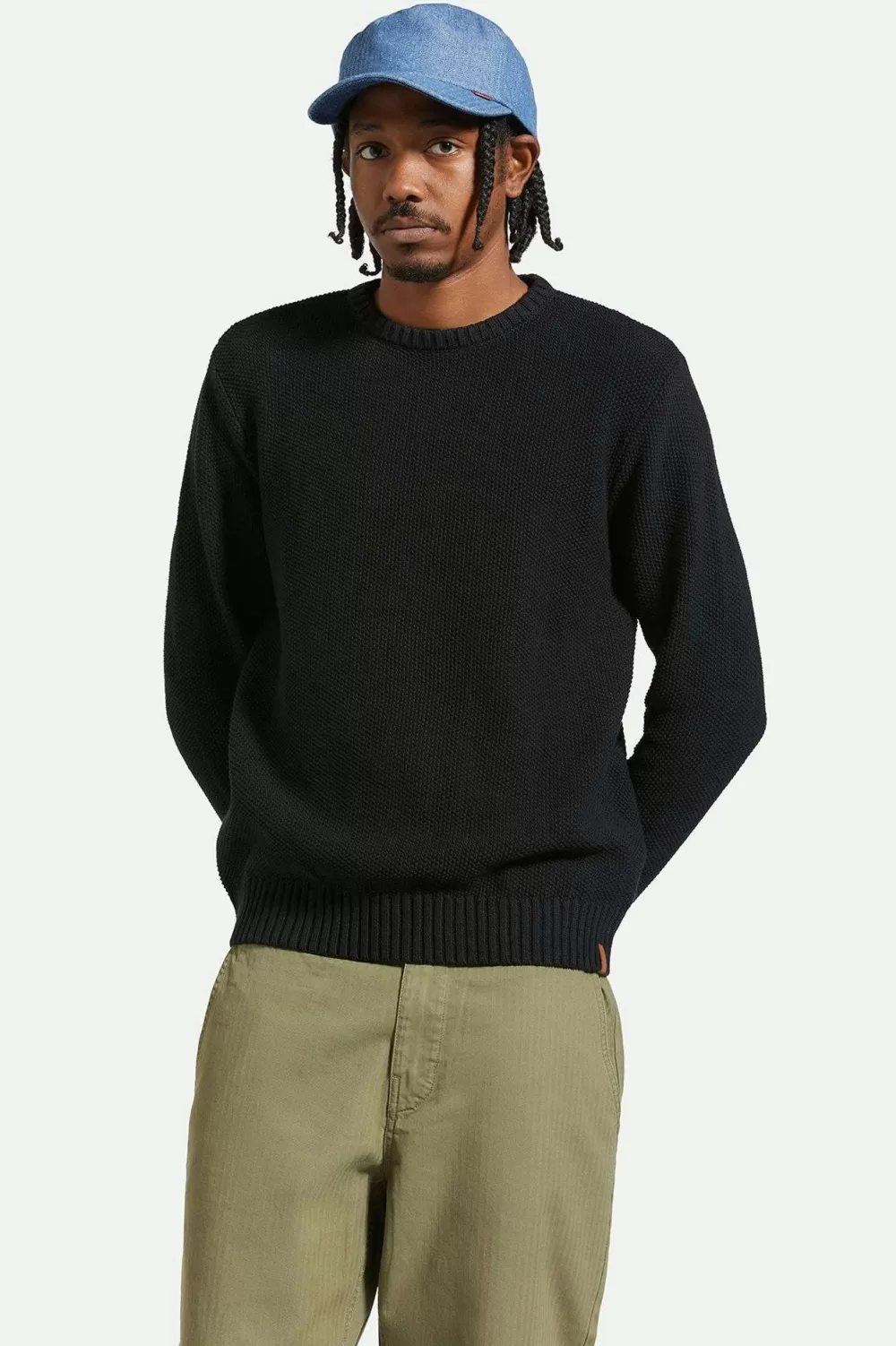 Brixton Jacques Waffle Knit Sweater^ Sweatshirts, Hoodies & Sweaters