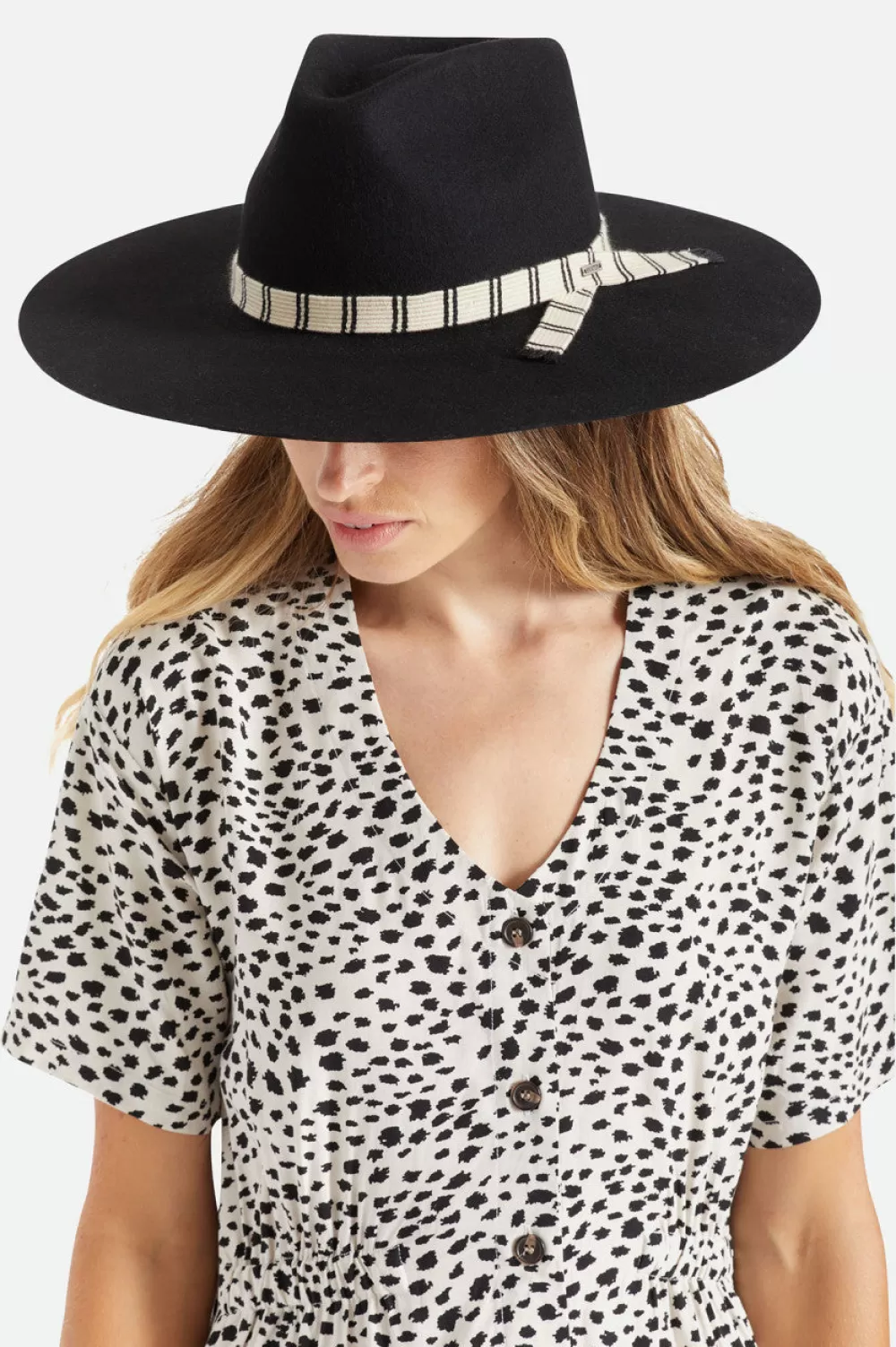 Brixton Leigh Felt Fedora^Women Full Brim & Fedoras | Full Brim & Fedoras