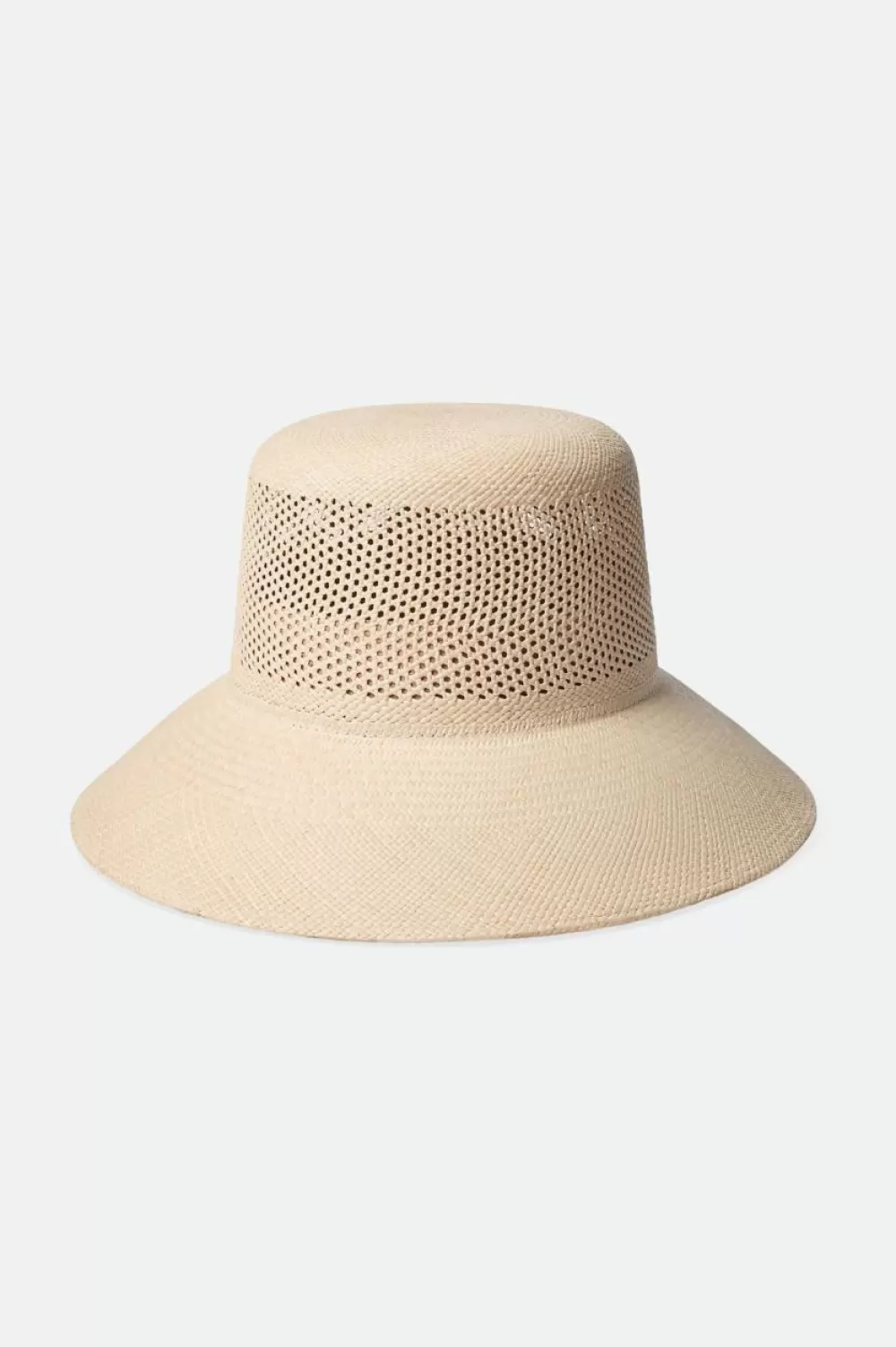 Brixton Lopez Panama Straw Bucket Hat^Women Bucket Hats | Bucket Hats