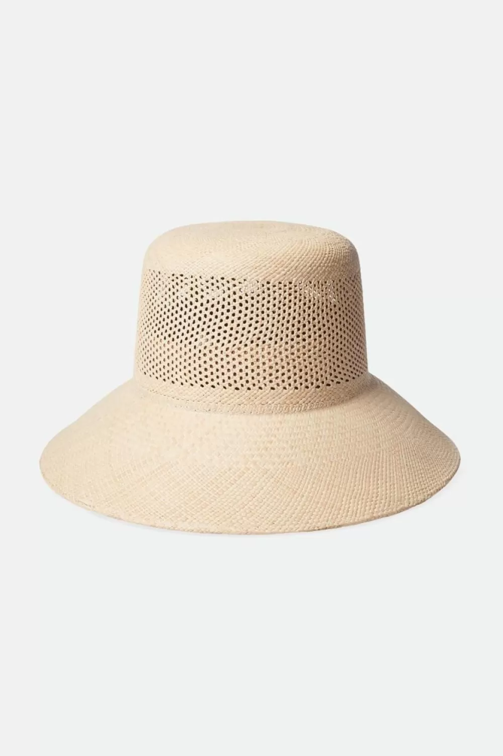 Brixton Lopez Panama Straw Bucket Hat^Women Bucket Hats | Bucket Hats