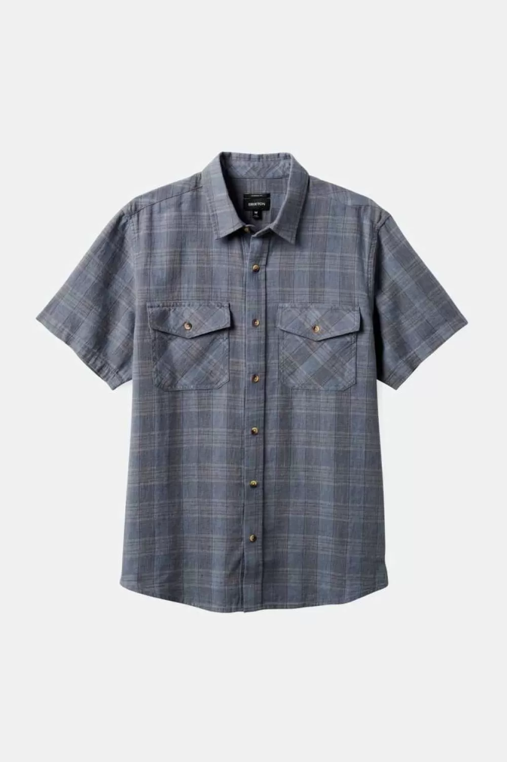 Brixton Memphis Linen Blend S/S Woven Shirt^ Button Ups | Flannels