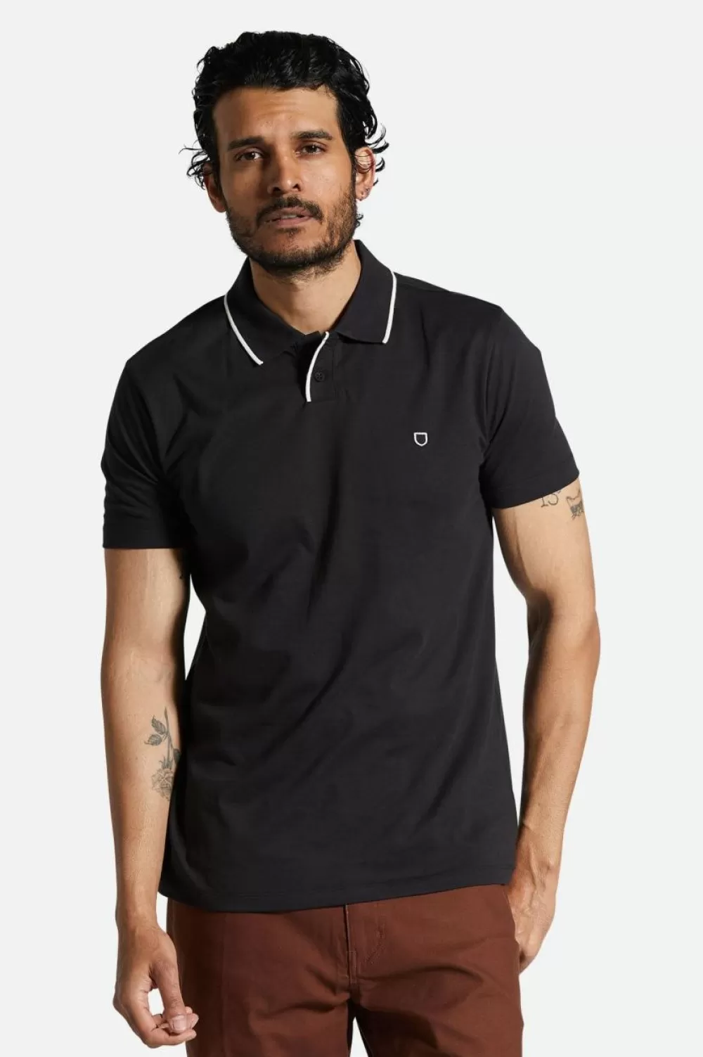 Brixton Mod Flex S/S Polo^ Polos & Henleys