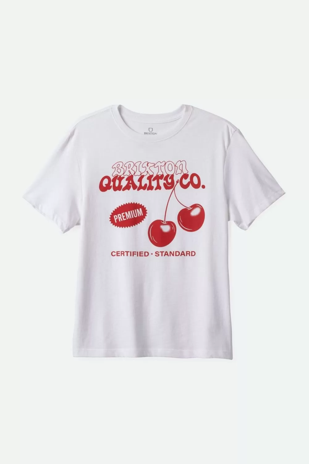 Brixton Premium Cherry Vintage Crew T-Shirt^Women Tops | T-Shirts & Tanks
