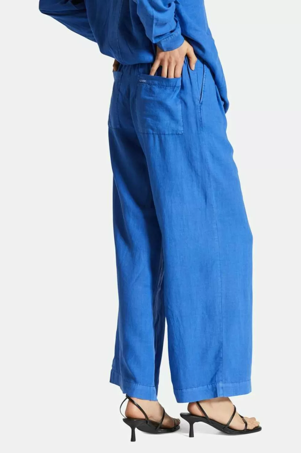 Brixton Vintage Linen Blend Wide Leg Pant^Women Pants