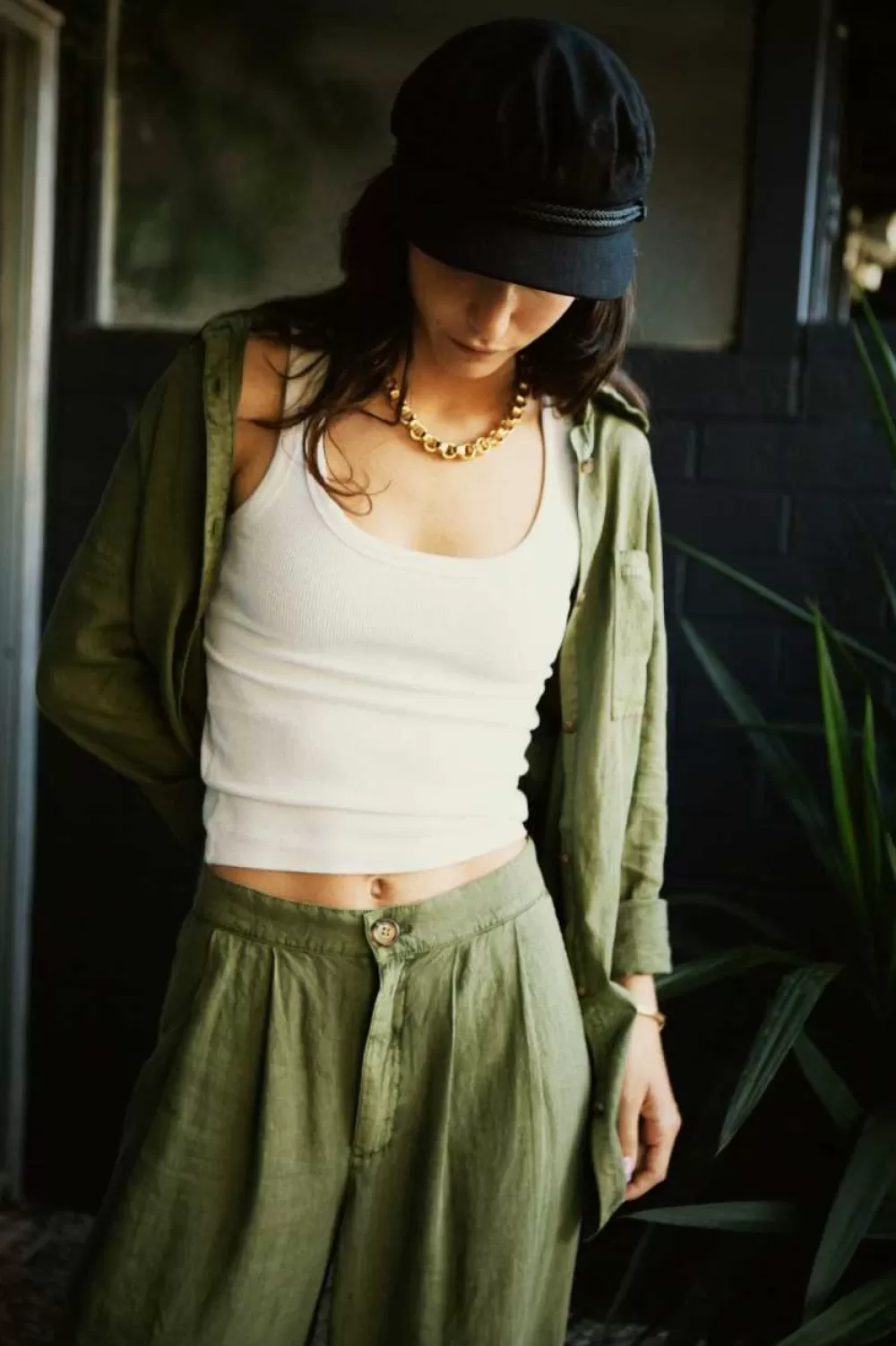 Brixton Vintage Linen L/S Woven Shirtdress^Women Dresses & Skirts | Tops
