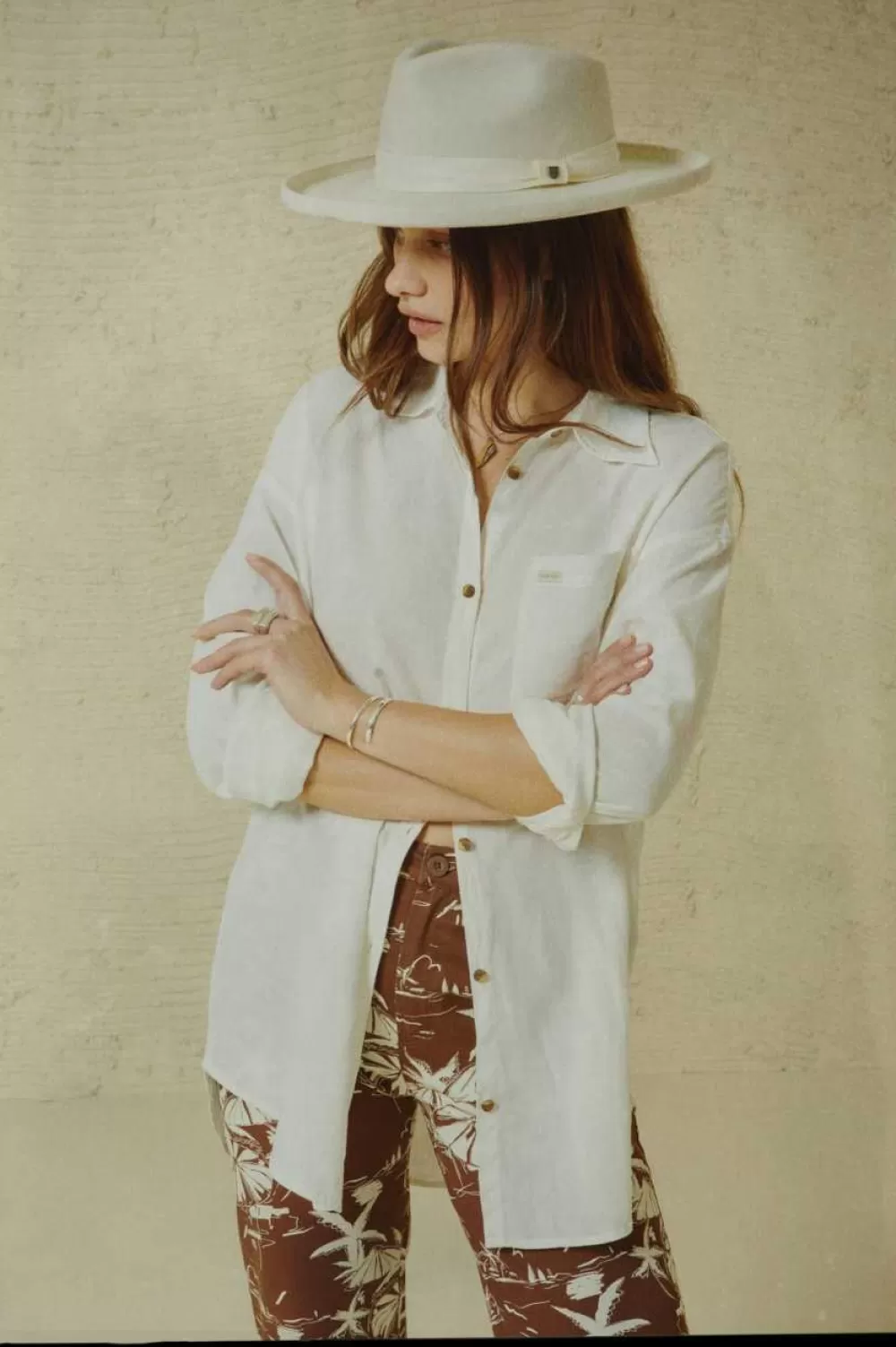 Brixton Vintage Linen L/S Woven Shirtdress^Women Dresses & Skirts | Tops